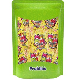 Fruidles Fruidles Mixed Fruit Flavors Mini Chiclets Gum, Square Chicle Gum Tabs, Crunchy Candy Coated Gum, Candy Buffet Treats, Gluten-Free (12-Pack)