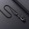 memorial jewelry Music Urn Saxophone Horn Chain Necklace Cremation Ash