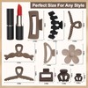 10PCS Non-Slip Hair Clips Jaw Clips for Thick Hair Clamp