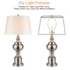 Helunsi 8 Inch Lamp Harp, 2 Set Gold Lamp Shade