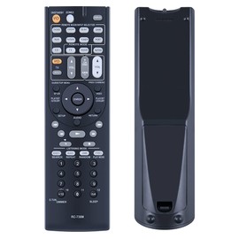 ZWP RC-738M Replaced Remote Control Compatible for Onkyo AV Receiver HT-RC160 HT-S7200 TX-SR607 TX SR607 TX-SR607B TXSR607B