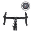 KICHOUSE Rugged Metal Bicycle Compass for Mountain Biking Hiking and
