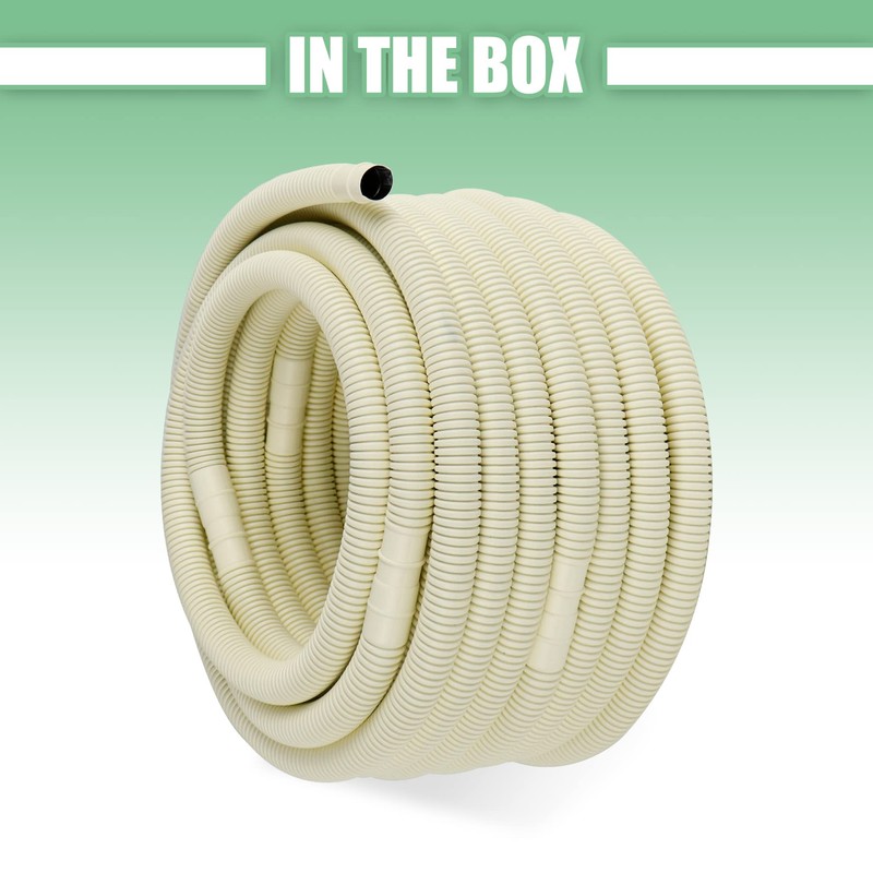 Memrita Mini Split Drain Hose,50 Ft AC Drain Hose,Mini Split