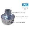 Hydraulic Oil and Fuel Filler Metal Vent Breather Cap for