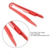 3PCS Serving Tongs Plastic Kitchen Tongs Reusable Non-Stick Party Essential