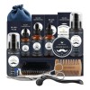 Kit Cuidado Barba Para Hombres 13 En 1
