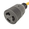 Parkworld 61773 NEMA L5-20P to L6-20R Adapter Cord, Twist Lock