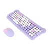 Wireless Keyboard and Mouse 2.4Ghz Connection Cute Keyboard Mouse Set