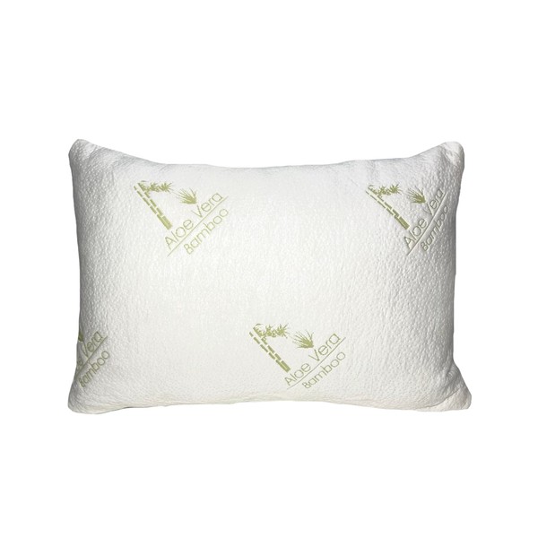 Sacred Thread Memory Foam Pillow, Adjustable Firmness, Soft, Aloe infused