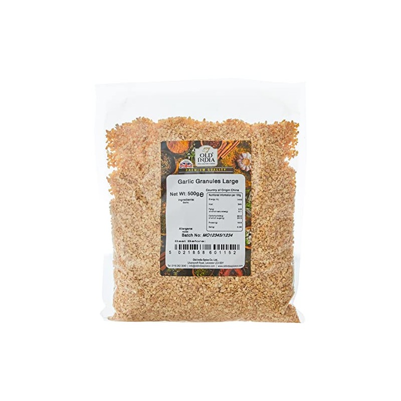 Old India Garlic Granules Large 500g