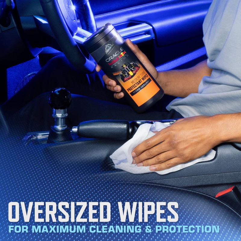 Armor All Podium Series Hybrid Ceramic Medium Shine Protectant Wipes,