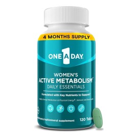 One Day Suplemento Nutricional Mujeres Active Metabolism 120 Tabletas Sabor