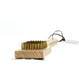 Chef Aid 2 in 1 BBQ Brush with Wooden Handle