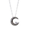 The Kiss spd533cz-534cz, Black Rhodium Plated, Cubic Zirconia