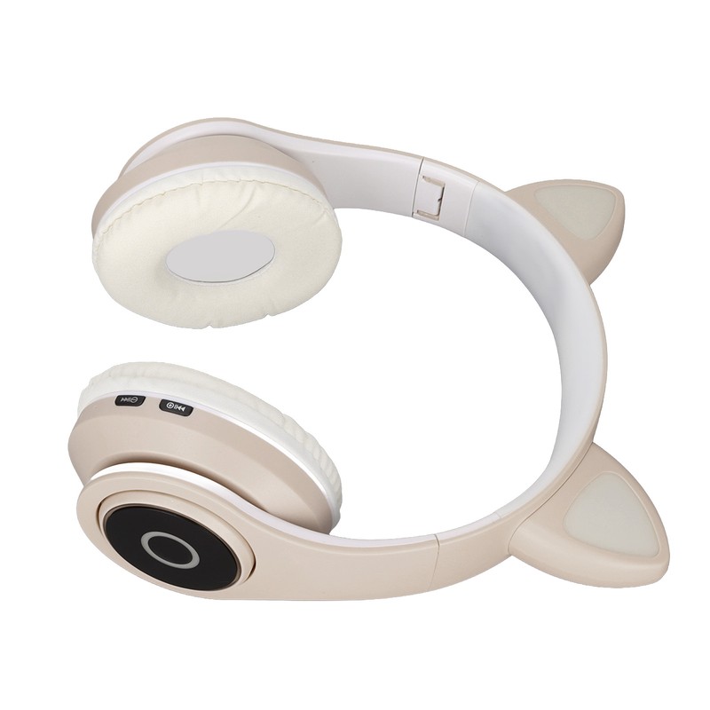 LXB39A Cat Ear Bluetooth Headset Cute Adjustable Bass Portable Wireless
