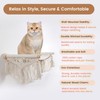 nets Tribe Macrame Cat Wall Shelves & Hammock - Comfy