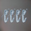 MINGZE 25 Pack Picture Hanger Hooks with Nails, Supports up