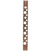 Jones Stephens B00-005 Flat Copper Pipe Bracket, 1/2-1-Inch x 20-Inch