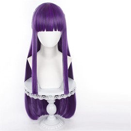 Sizuuenn Funeral Freeren Fern Wig, Cosplay, Heat Resistant Wig, High Temperature Hair Yarn, Cosplay Wig, Dedicated Network, For Events, School Festivals, Cultural Festivals, Photography, Disguise
