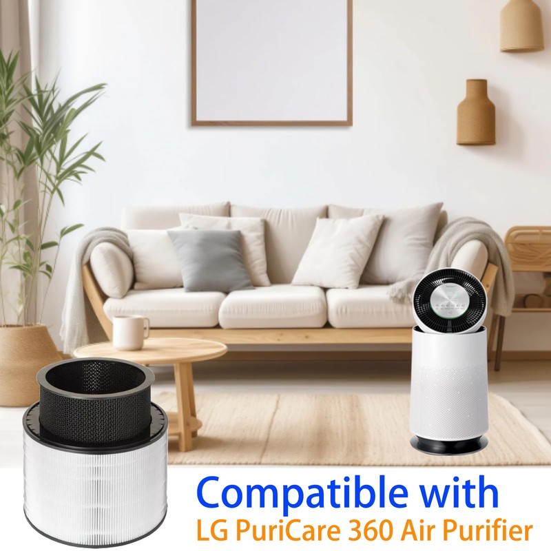 PuriCare 360 Replacement Filter for LG PuriCare 360 Air Purifier,