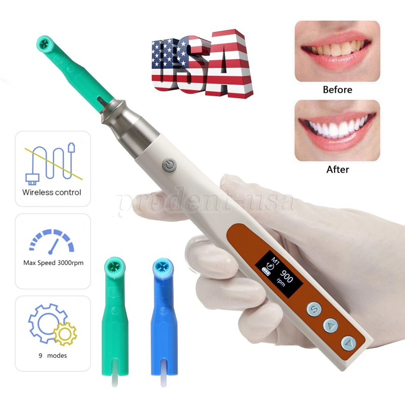 Sandent Dental Electric Cordless Hygiene Prophy Handpiece 360° Swivel +