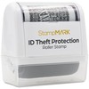 StampMark Protection Stamp Identity Theft - Roller Stamp with Three