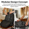 OrganiMax Vacuum Storage Bag Clothes – Foldable Breathable Compartment Bins,
