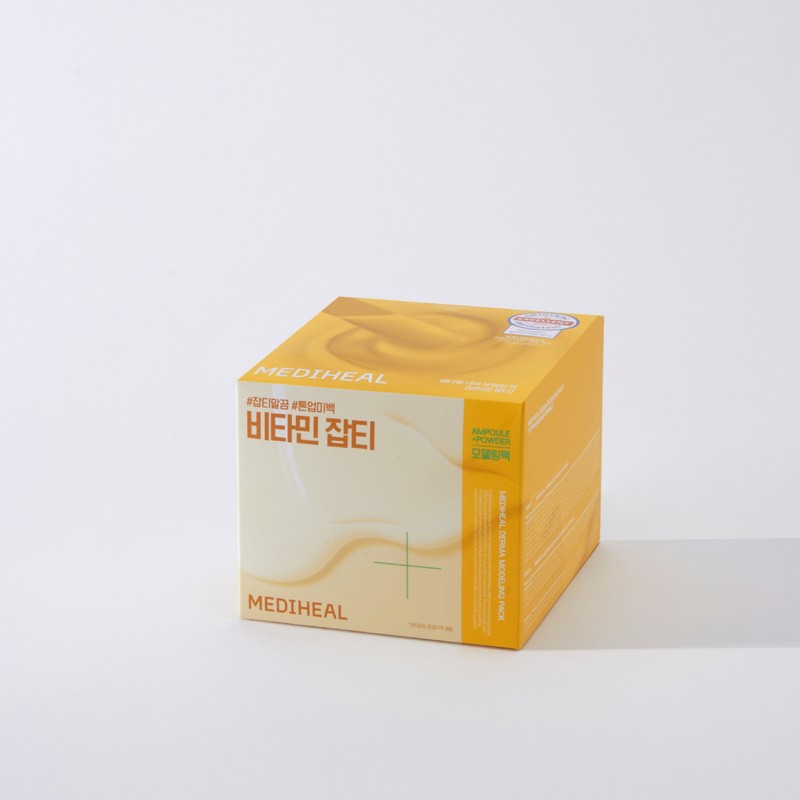 Mediheal Derma Modeling Pack [Vitamin Blemishes] 1+1 (Ampoule 2ml/Powder 28g)