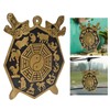 Bagua Mirror Strong Brass 12 Animal Signs Bring Auspiciousness Hermony