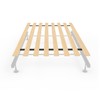 Treaton, 0.68-Inch Heavy Duty Vertical Wooden Bunkie Board/Bed Slats, Full,