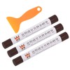 HARFINGTON Wax Filler Stick, 3pcs Wooden Repair Wood Wax Fill