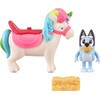 Bluey Vehicle and Figure Pack, 2.5-3" Articulated Figures - Unipony