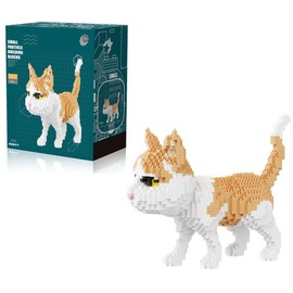 GaoDeBuChou Cat Micro Building Block Set,Animals Toys Gifts for Boys Girls Age 8 9 10 11 12 13 14+ Teens Adults,Not Compatible with Major Brands(1390PCS)