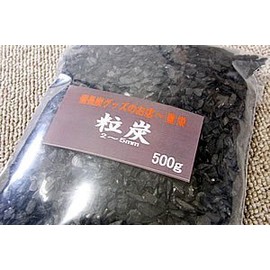 Toyoei Binchotan Charcoal Granular Charcoal 500g Pack 2-5mm Deodorizing and Dehumidifying for Interior Decoration, How to Use It Depends on Your Ideas, Conveniently Washed