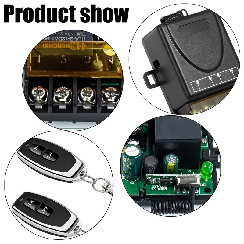 220v Remote Control Switch with 328ft Long Range,ac 120v Wireless