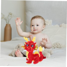 iplusmile Adorable Plush Dragon Doll Lightweight Chinese Zodiac Mascot for Chinese Year Decoration and