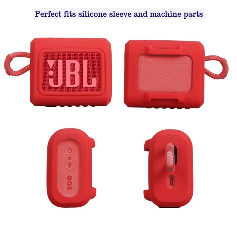 Protective Storage Silica Gel Shell for JBL GO 3 Bluetooth