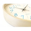 KATOMOKU plywood clock 21 radio clock sweep (continuous second hand)
