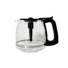 Universal 12-Cup Replacement Coffee Pot, Compatible with Mr Coffee, Black