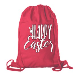 Mato & Hash Cotton Drawstring Backpacks, Easter Bags, Bulk Easter Egg Hunt Bags