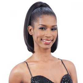 YAKY BOUNCE 14" (2 Dark Brown) - FreeTress Equal Drawstring Ponytail