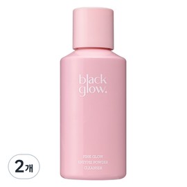 Black Glow Pink Glow Enzyme Powder Cleanser, 2 pieces, 60g / 블랙글로우 핑크글로우 엔자임 파우더 클렌저, 2개, 60g