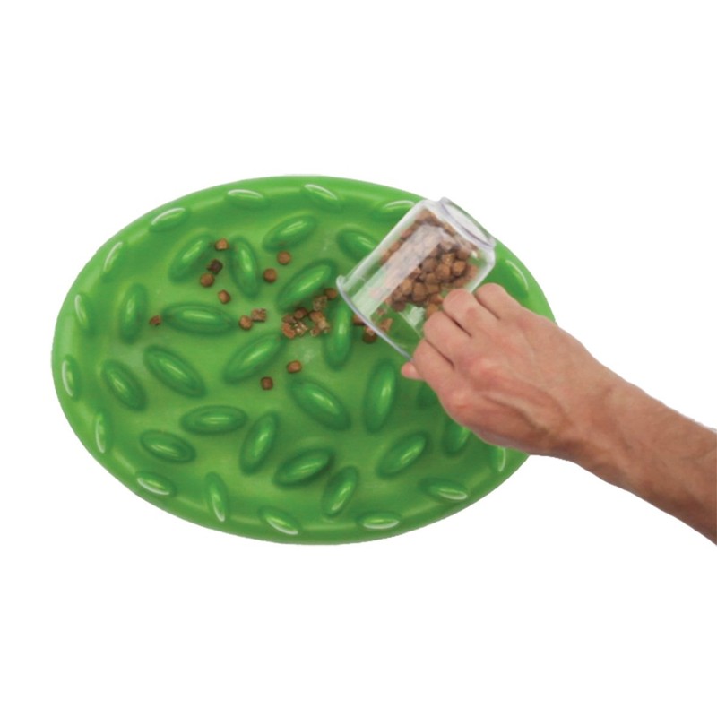 Company of Animals GREEN Slow Interactive Feeder for Dogs, Size