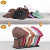 YiSeyruo Hat Organizer - Space Saving Hat Stand Holds 10