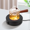 Portable Electric Stove 700W Induction Cooktop Burner Adjustable Power(First Gear: