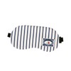 KOMBIUDA Cotton and Linen Eye Sleeping Mask with Adjustable Strap