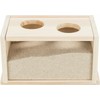 TRIXIE - Wooden Sand Bath for Rodents - TR-63004