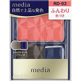 Kanebo Media Bright-Up Cheek S RD-03 Red Type (2.8g) Cheek Media