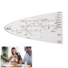 Parabolic Template Math, Curve Template, Parabola Ruler, Normal Parabola Stencil,
