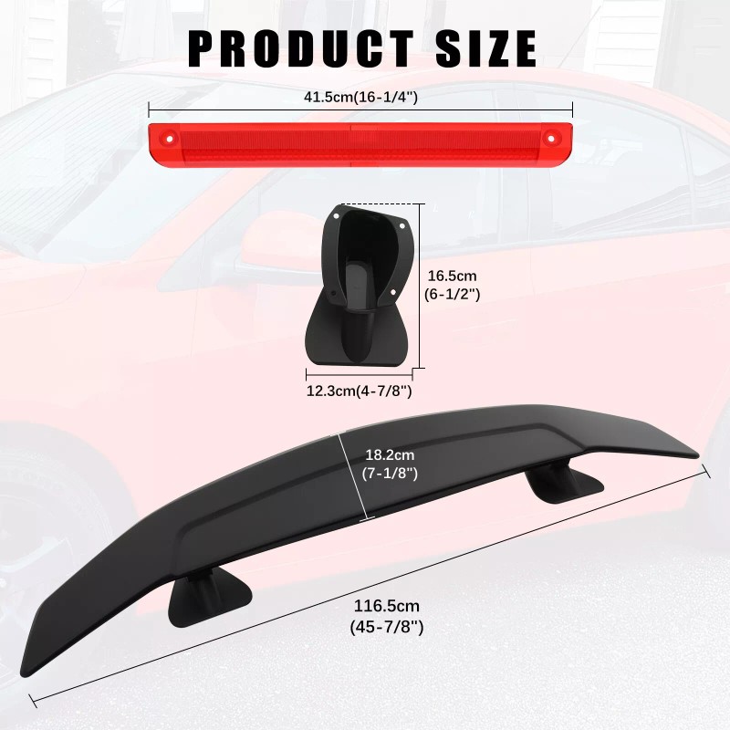 KEEPDSGN For Hyundai Genesis Tiburon Coupe 46" Rear Trunk Spoiler